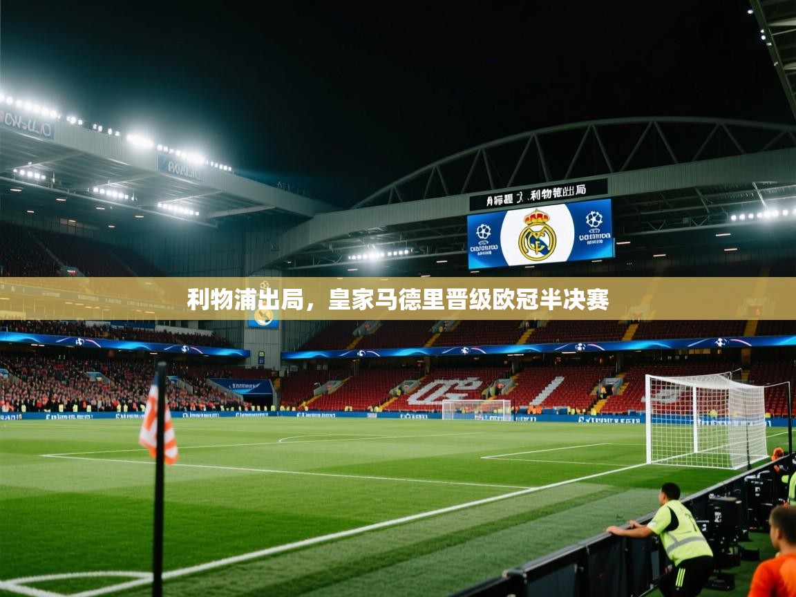 利物浦出局，皇家马德里晋级欧冠半决赛