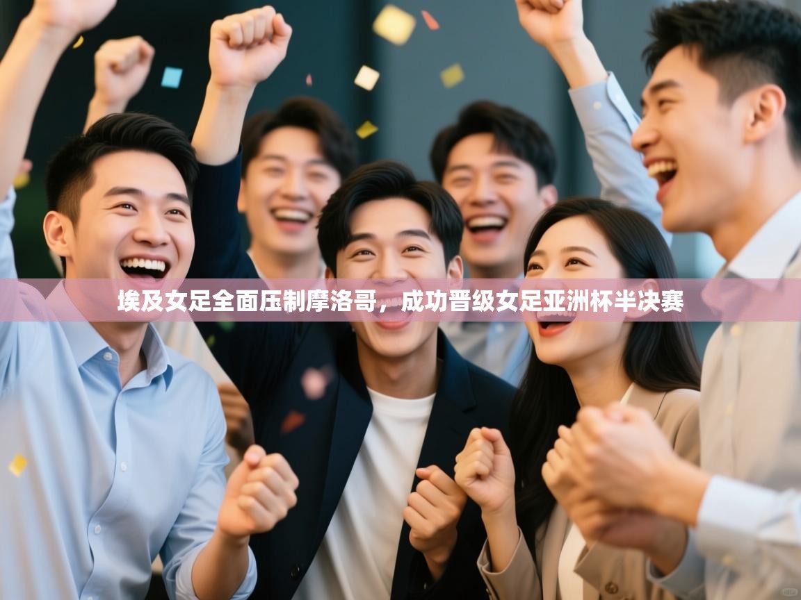 埃及女足全面压制摩洛哥，成功晋级女足亚洲杯半决赛